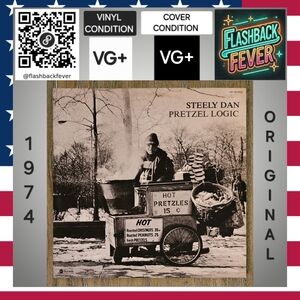 STEELY DAN•Pretzel Logic•1974 US (#ABCD-808)•Terre Haute Pressing